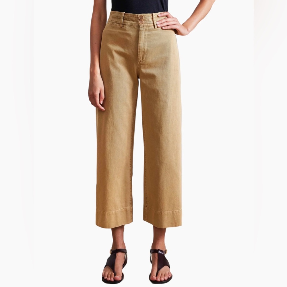 Apiece Apart Merida wide leg Chinos tan Sz6